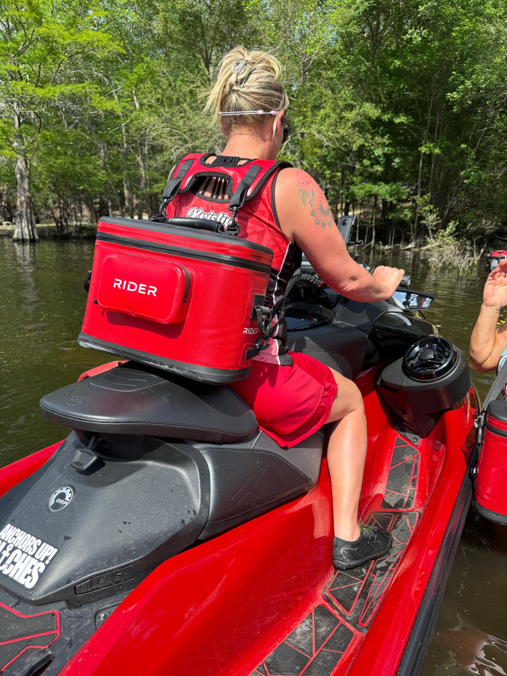 NEW RC102 Red 10 can jet ski cooler set of 2