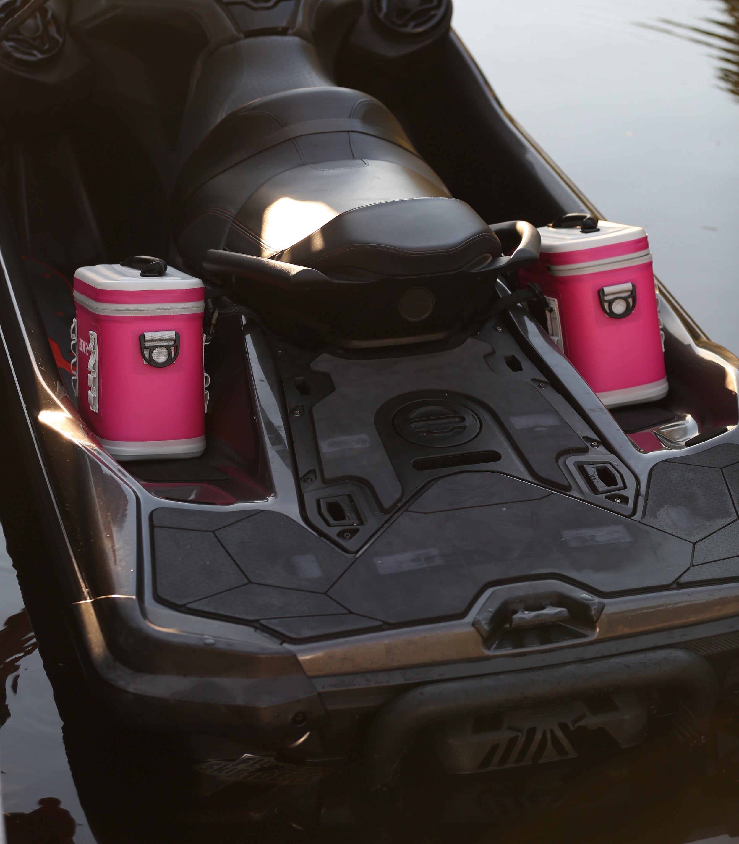 Pink Rider PWC Coolers Jet Ski Coolers Set of 2