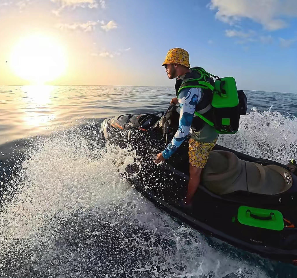 NEW RC102 Black 10 can jet ski cooler set of 2