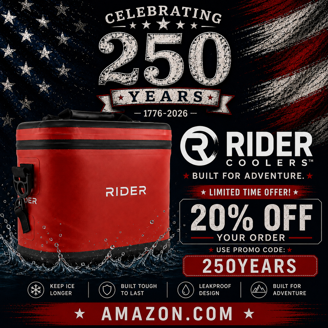 RC-101 Rider PWC single Cooler - Red
