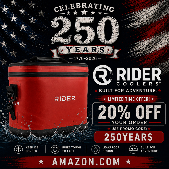 RC-101 Rider PWC single Cooler - Red