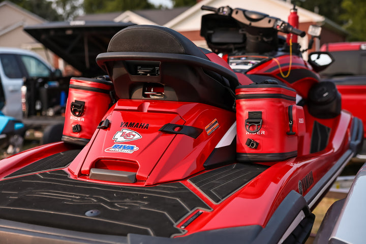 NEW RC102 10 can jet ski cooler set of 2 coolers - Red