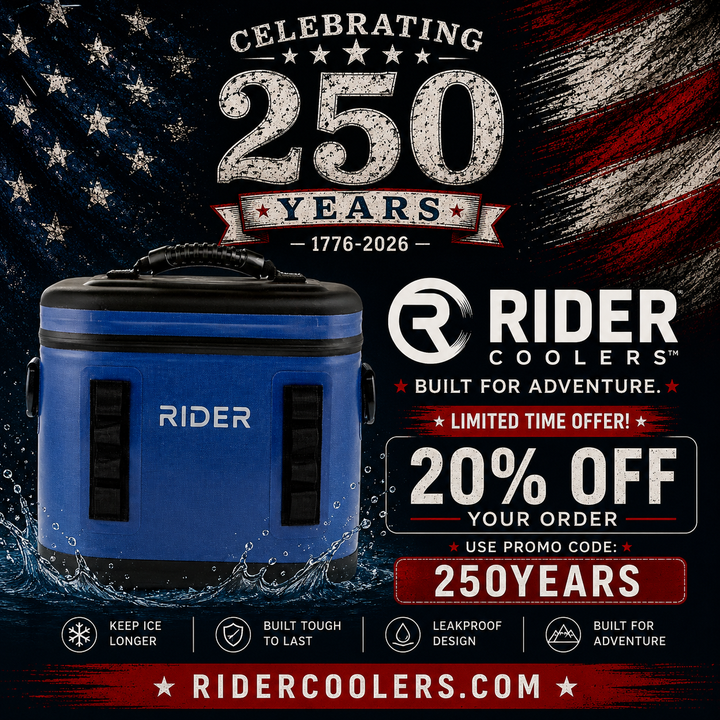 1 Single Rider PWC Cooler - Blue