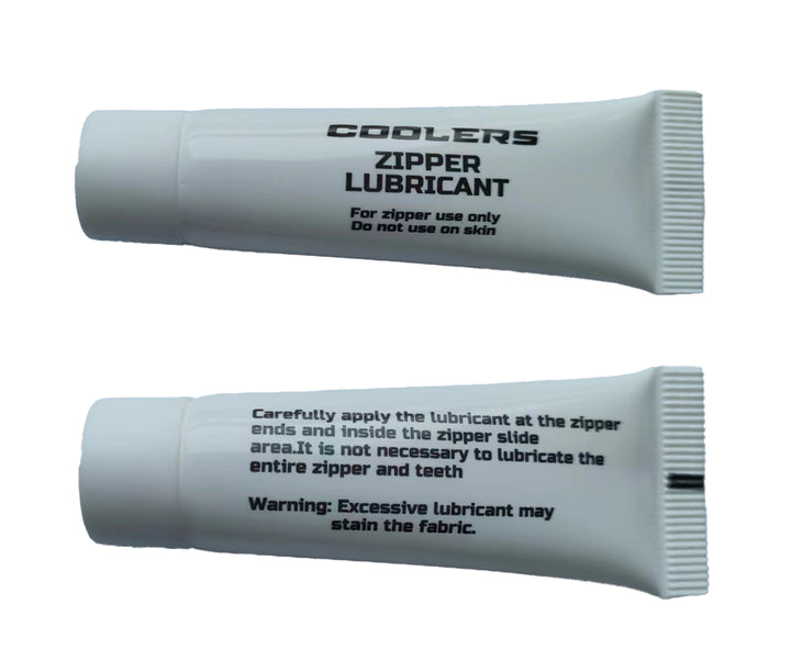 Zipper lubricant