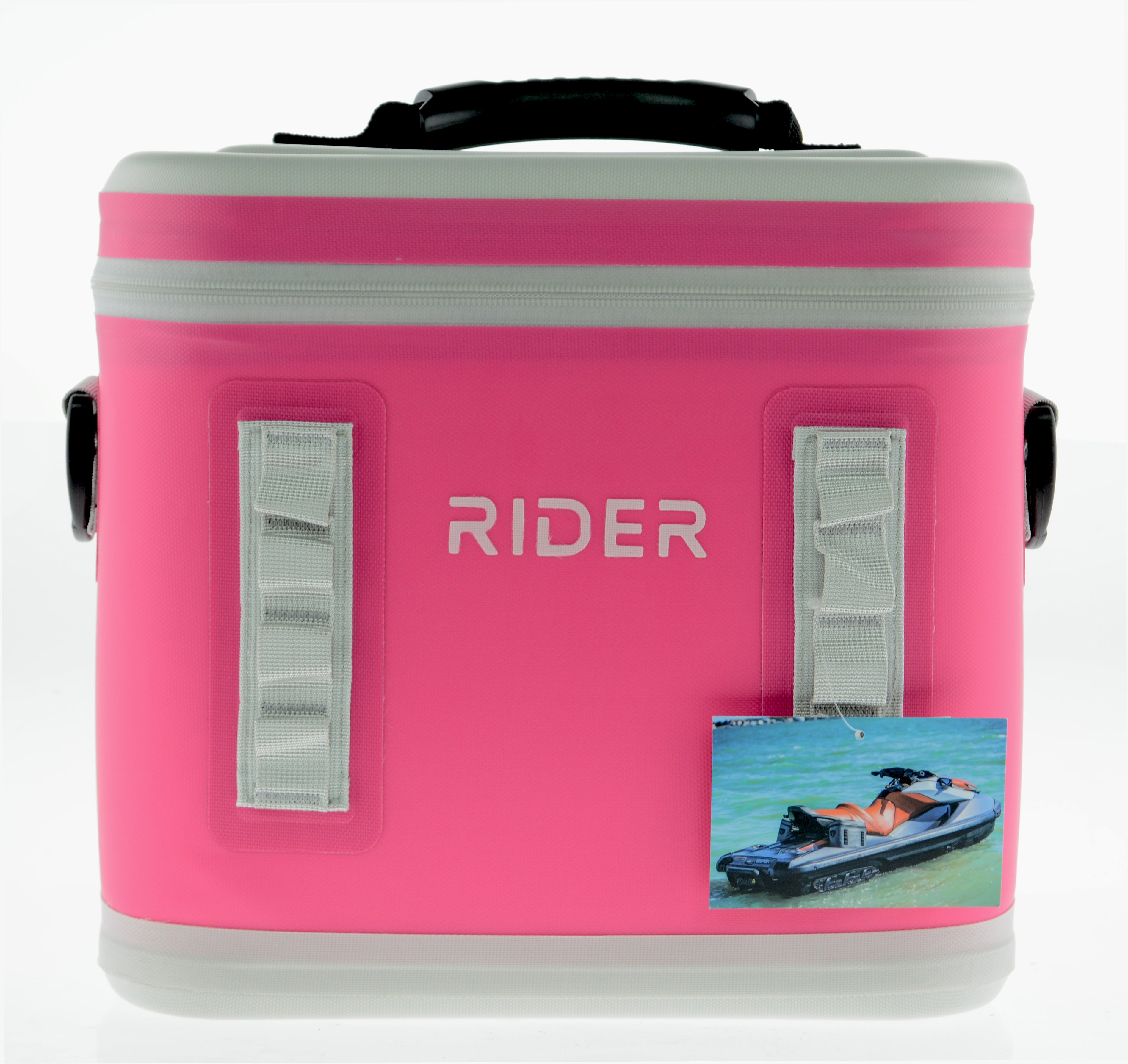 Pink Rider PWC Coolers Jet Ski Coolers Set of 2 "Christmas Special"