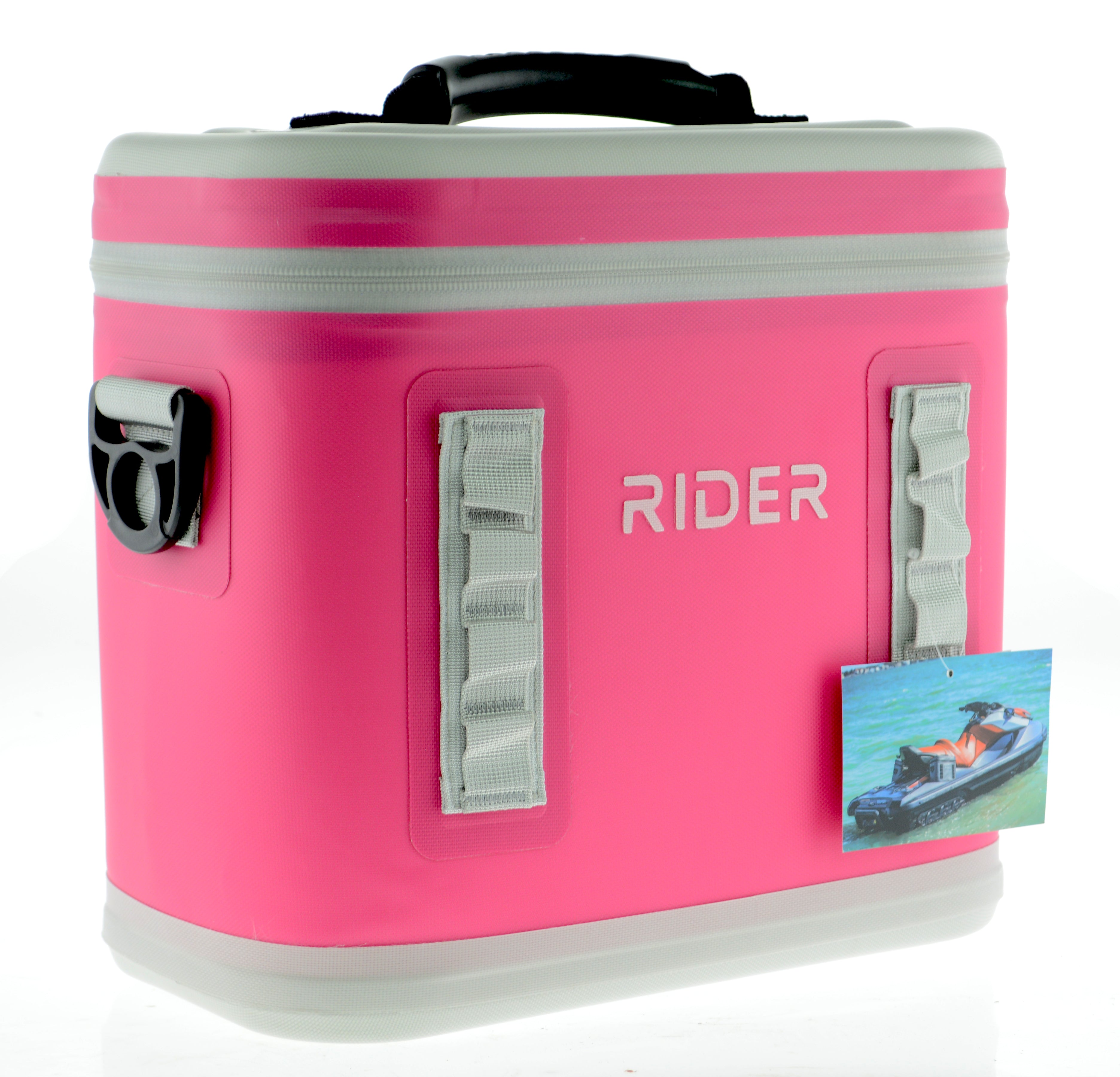 Pink Rider PWC Coolers Jet Ski Coolers Set of 2 "Christmas Special"