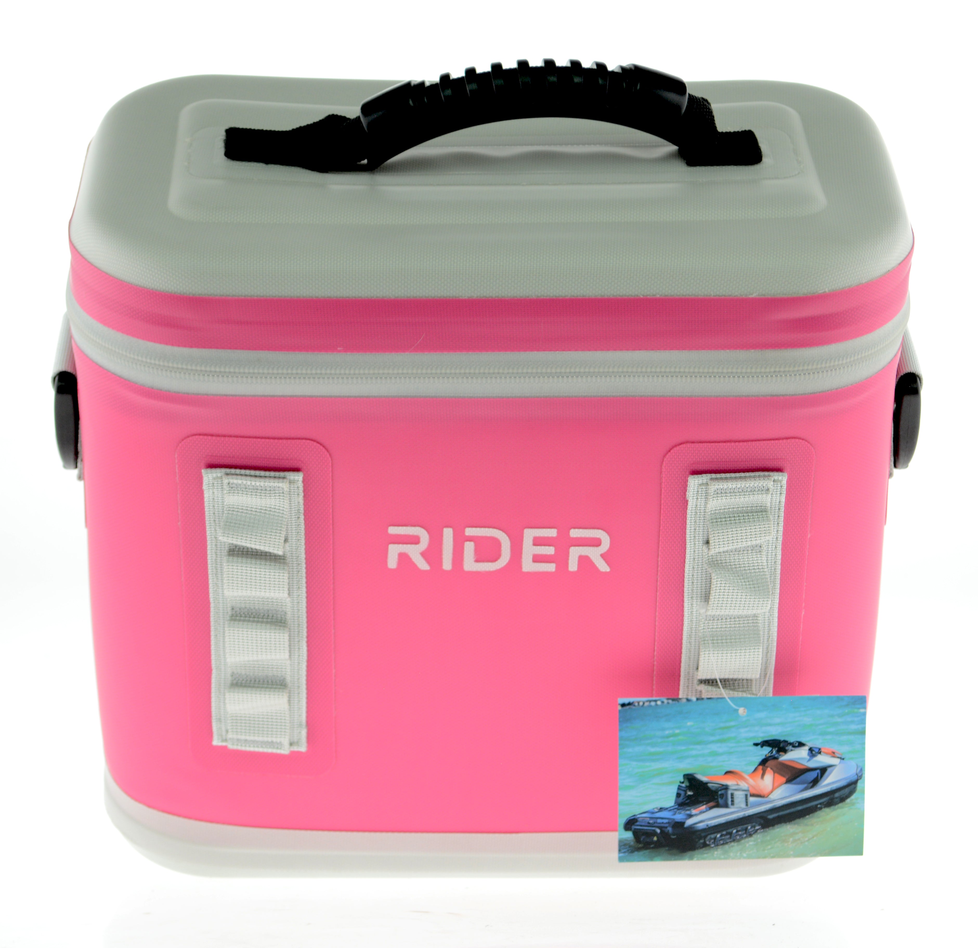 Pink Rider PWC Coolers Jet Ski Coolers Set of 2 "Christmas Special"