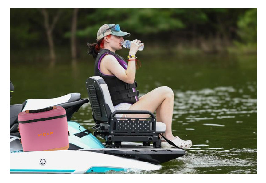 Rider PWC Coolers Jet Ski Coolers Set of 2 Pink