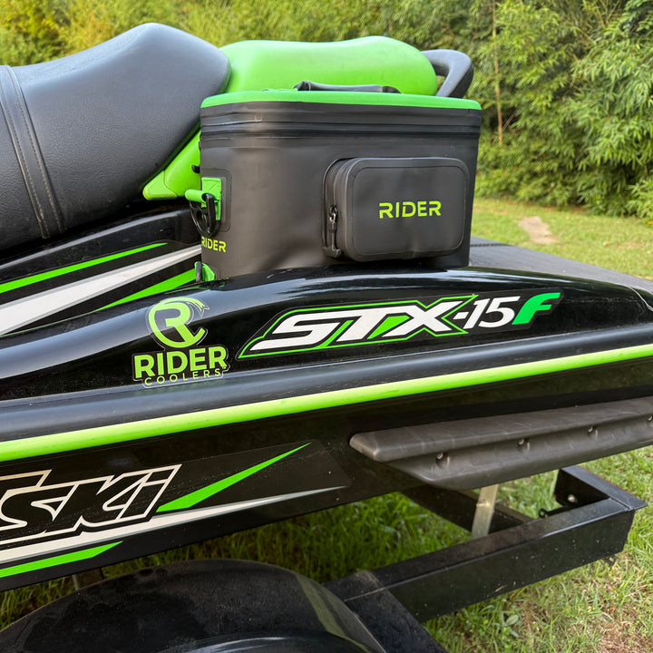 NEW RC102 10 can jet ski cooler single cooler - Black