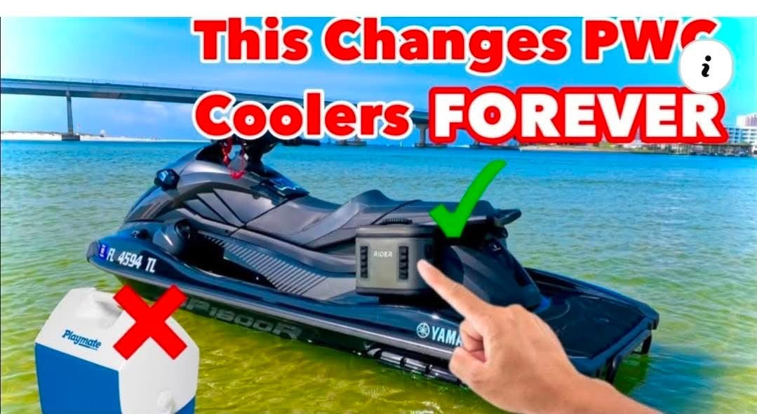 Rider PWC Coolers Jet Ski Coolers Set of 2