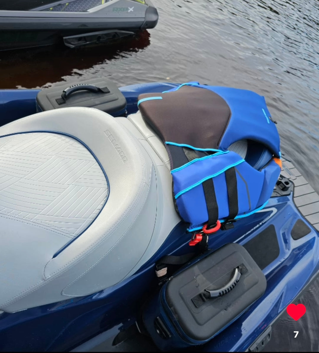 Rider PWC Coolers Jet Ski Coolers Set of 2 Red - Pre sale