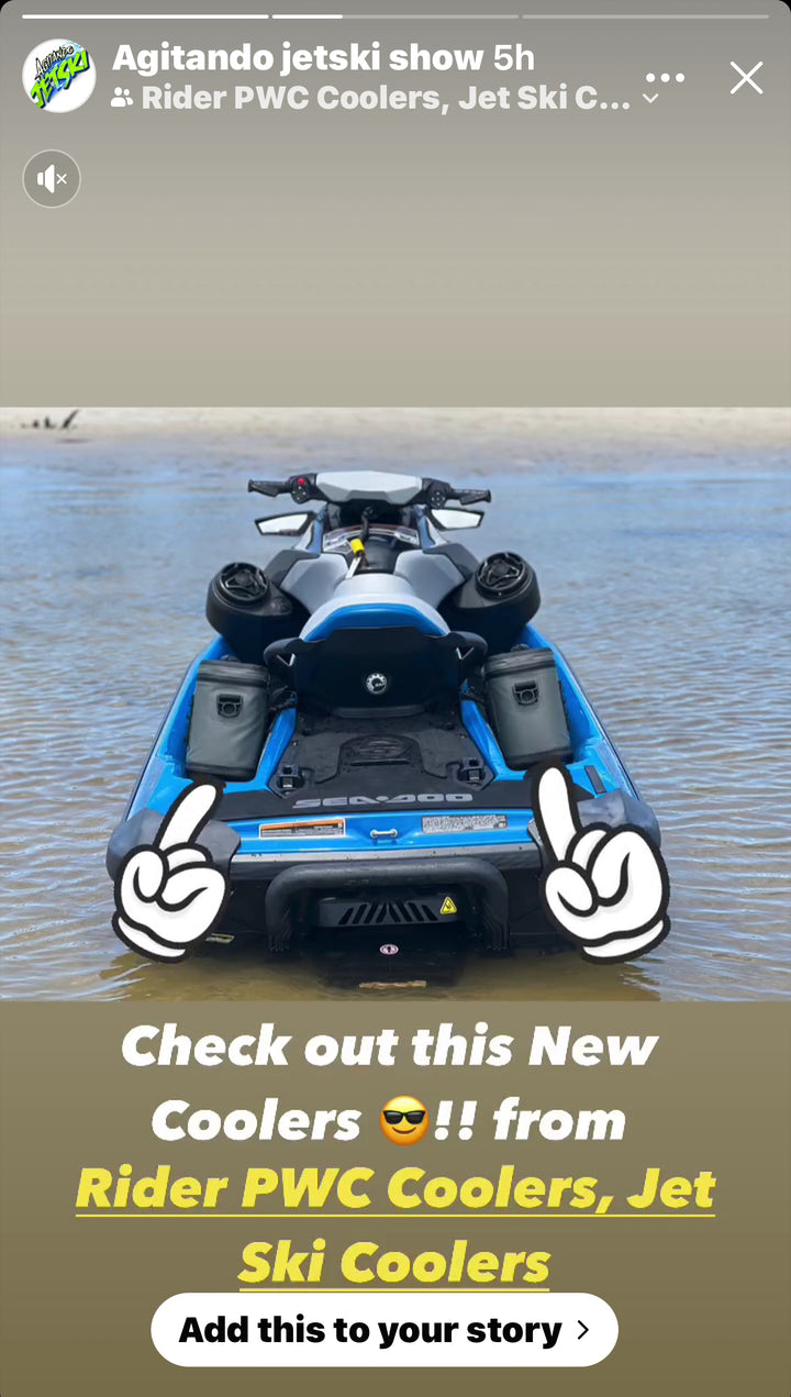 PWC Jet ski Rider Coolers Set of 2 - SPECIAL SALE
