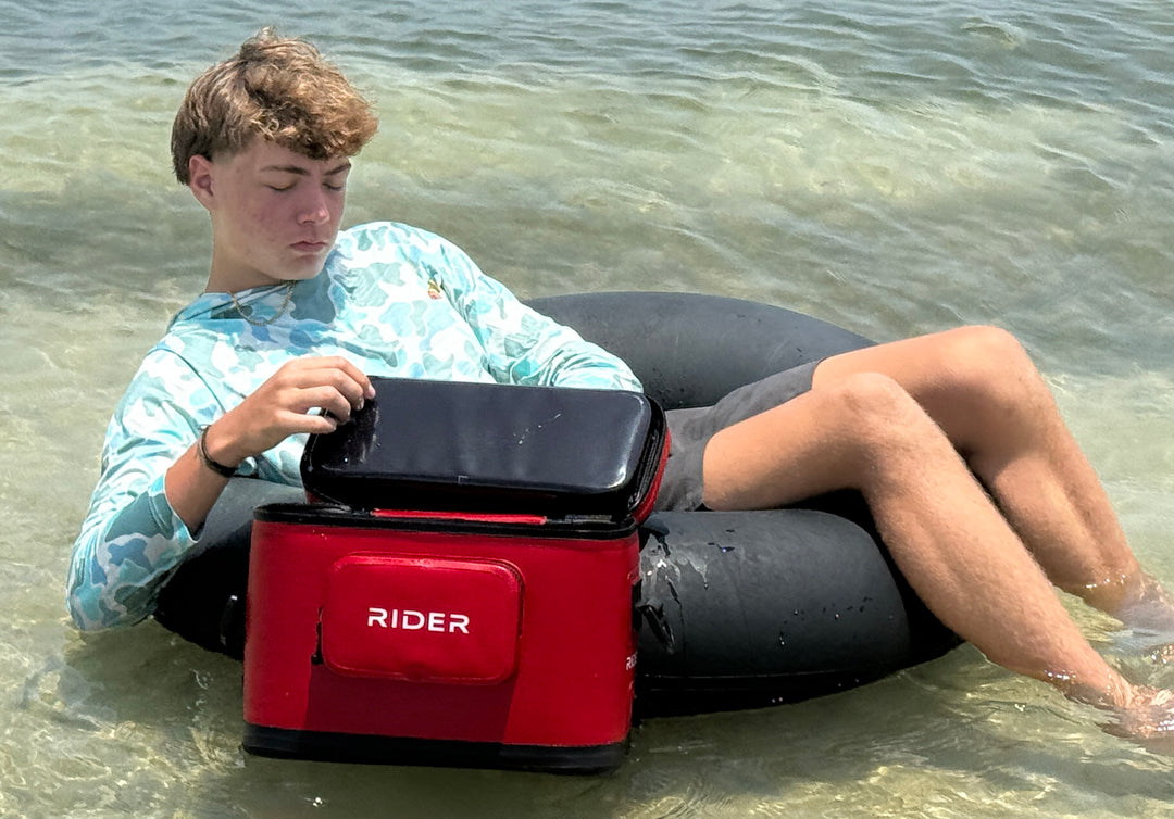 NEW RC102 Red 10 can jet ski cooler set of 2