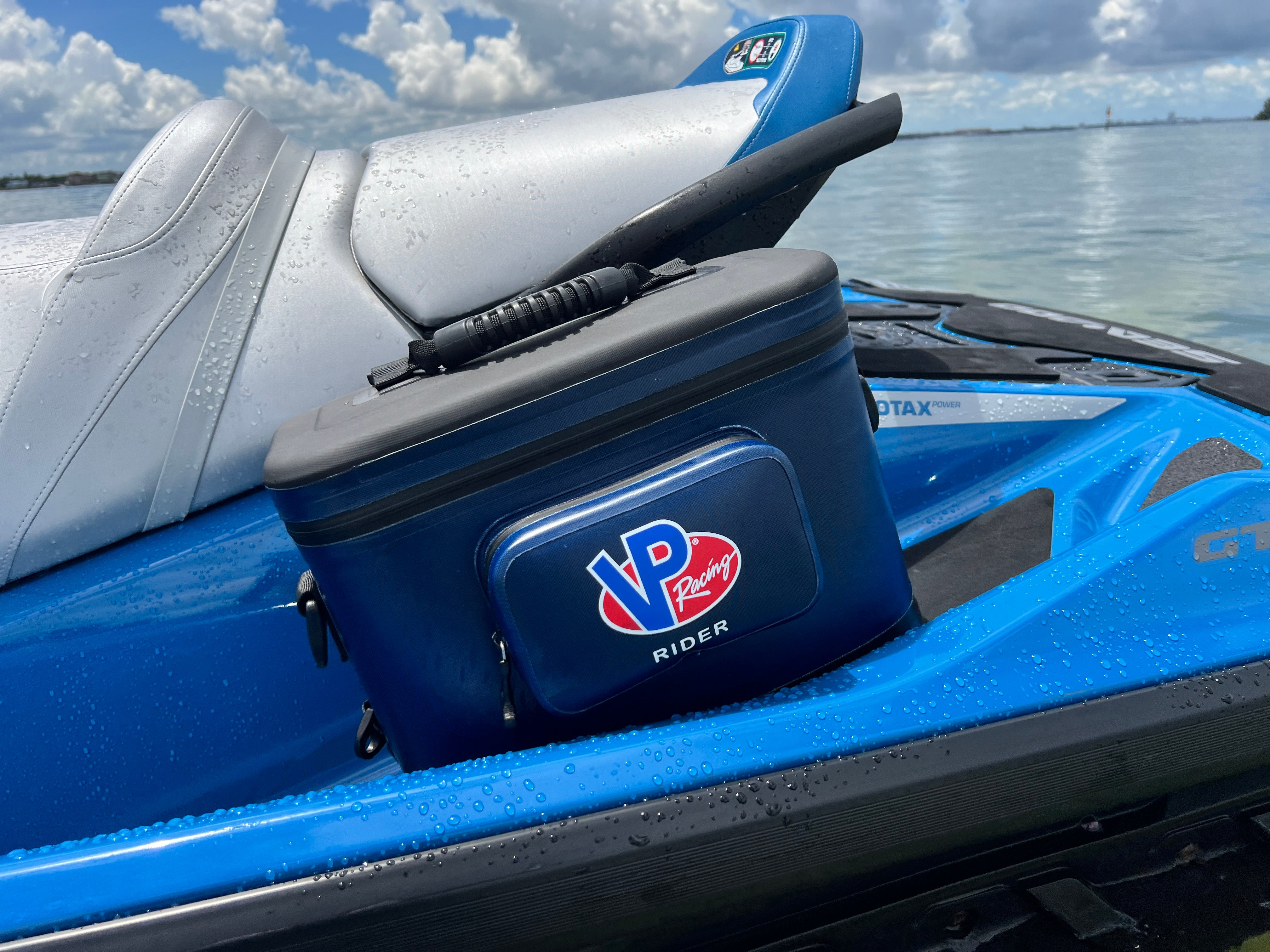 NEW RC102 10 can jet ski cooler set of 2 coolers - Blue – Rider