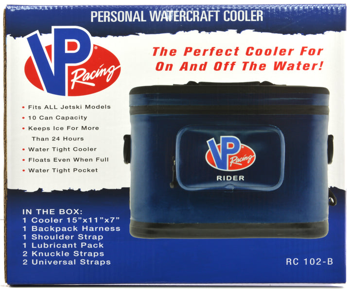 RC102 large single cooler for jet ski, kayaks, paddle boards or just for general use - Blue