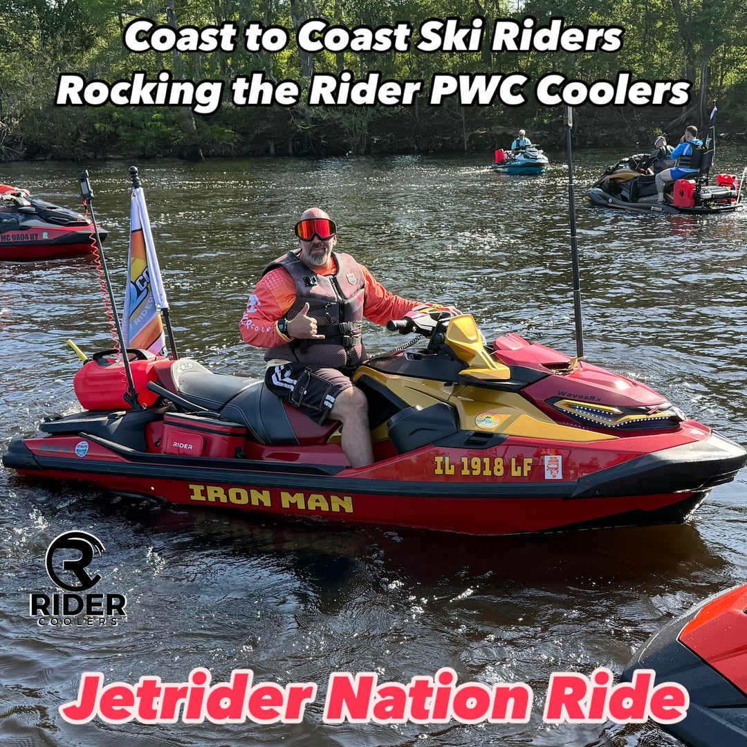 NEW RC102 Red 10 can jet ski cooler set of 2 Pre-Sale