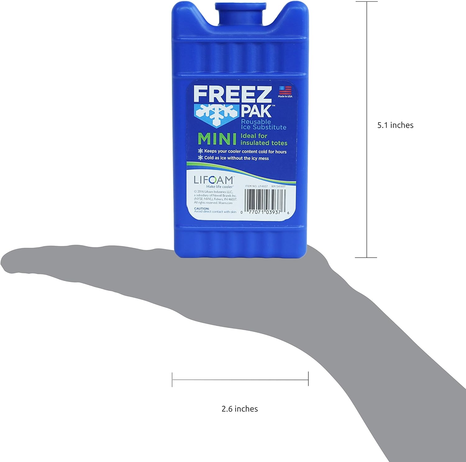 Freeze Pack mini 5.1 x 2.6 x 1.3 Inch LF4937 – Rider Coolers Jet