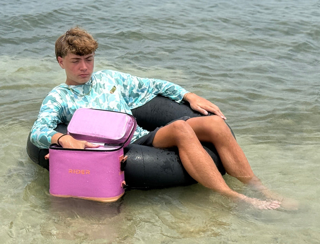 Rider PWC Coolers Jet Ski Coolers Set of 2 Pink