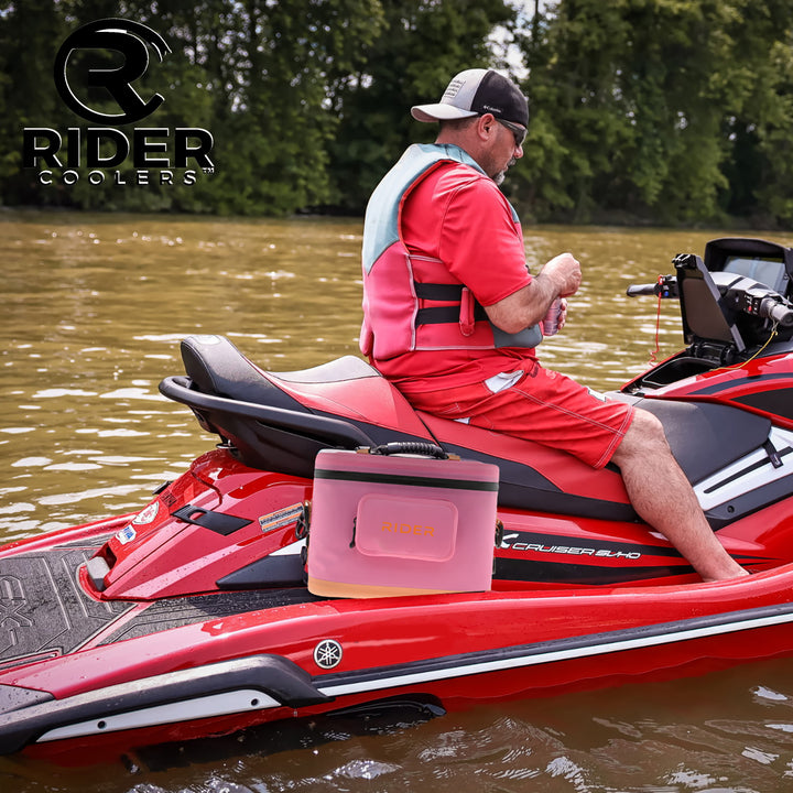 NEW RC102 10 can jet ski cooler single cooler - Pink