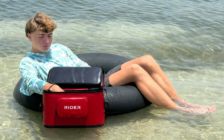 NEW RC102 10 can jet ski cooler set of 2 coolers - Red