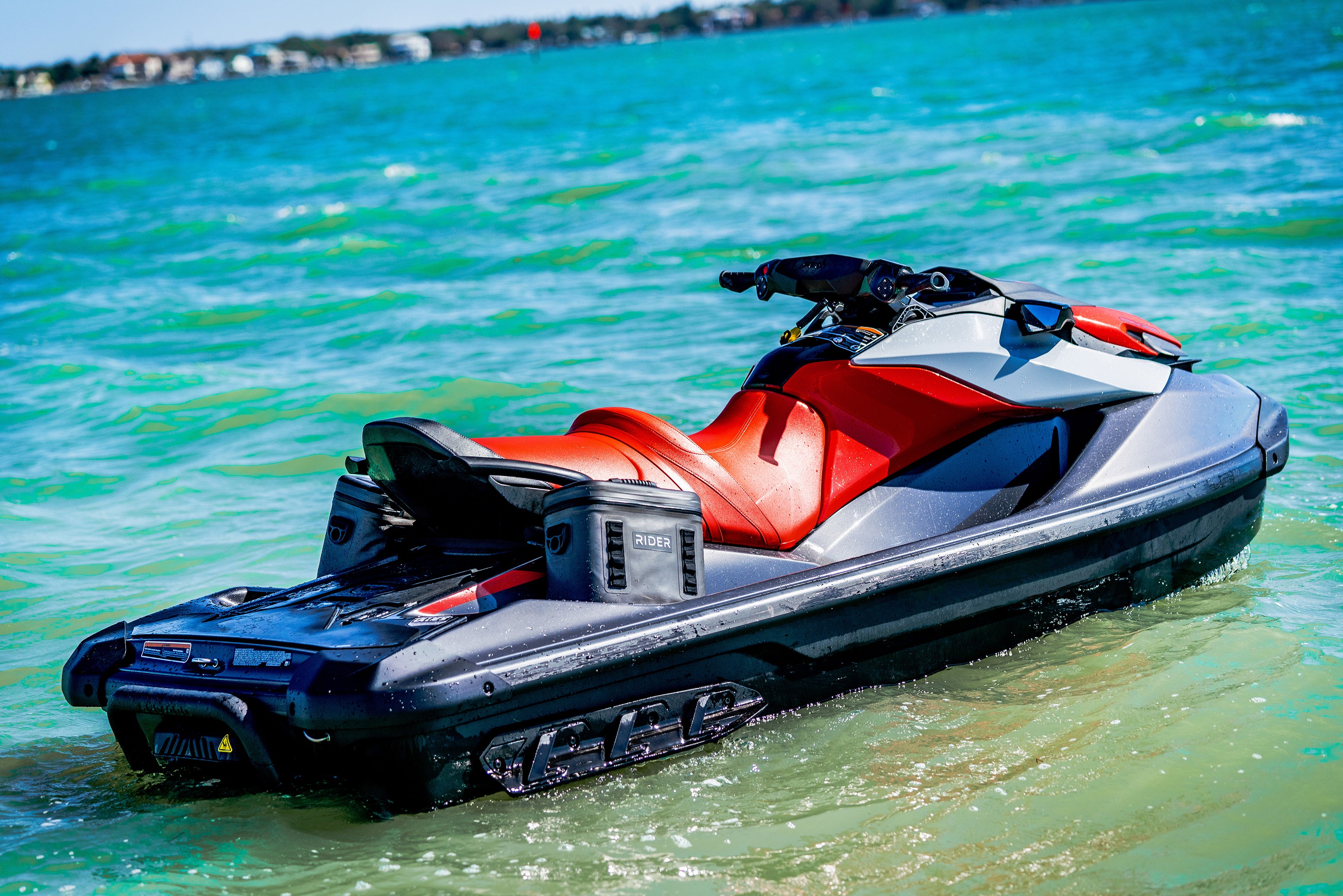Pink Rider PWC Coolers Jet Ski Coolers Set of 2 "Christmas Special"